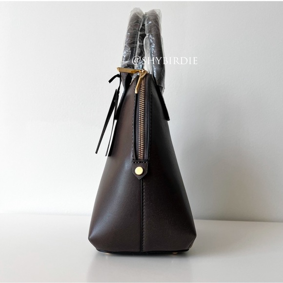 NWT Matt & Nat Gessi Small Satchel, Charcoal, Limited Edition - Picture 5 of 16